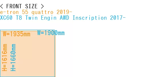 #e-tron 55 quattro 2019- + XC60 T8 Twin Engin AWD Inscription 2017-